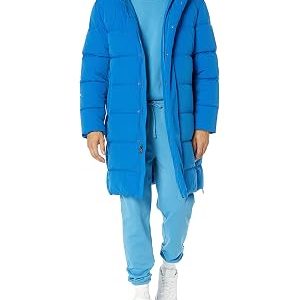 Amazon Essentials Mens Hooded Long Puffer Coat