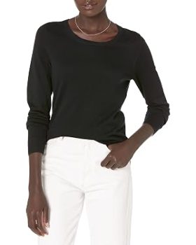 Amazon Essentials Women's Lightweight Crewneck Sweater