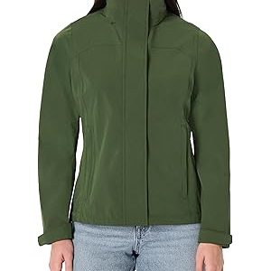 Amazon Essentials Women's Lightweight Hooded Rain Jacket