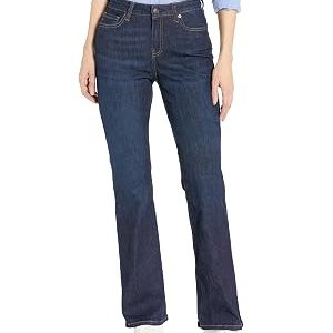 Amazon Essentials Women's Mid-Rise Slim Bootcut Jeans