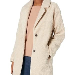 Amazon Essentials Women's Oversized Teddy Bear Sherpa Jacket