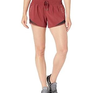 Amazon Essentials Women's Ruched Waist Running Shorts