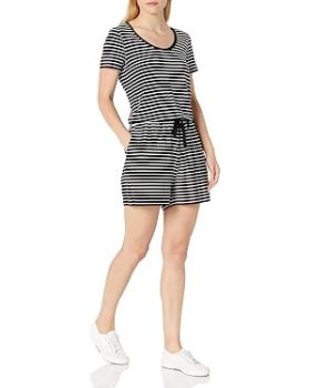 Amazon Essentials Women's Scoop Neck Summer Romper