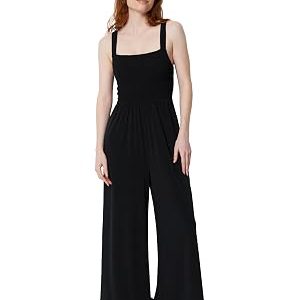 Amazon Essentials Women's Square Neck Wide Leg Jumpsuit