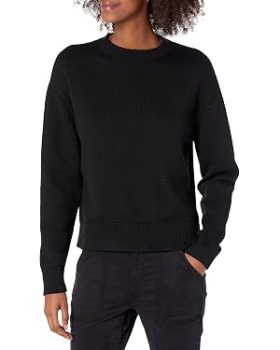 Daily Ritual Women's Cotton Crewneck Sweater