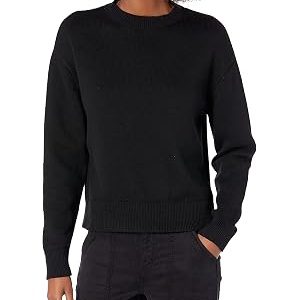 Daily Ritual Women's Cotton Crewneck Sweater