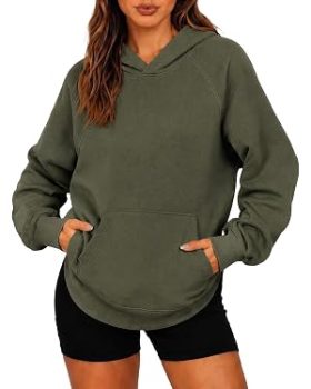 Zeagoo Women's Oversized Fleece Hooded Sweatshirt